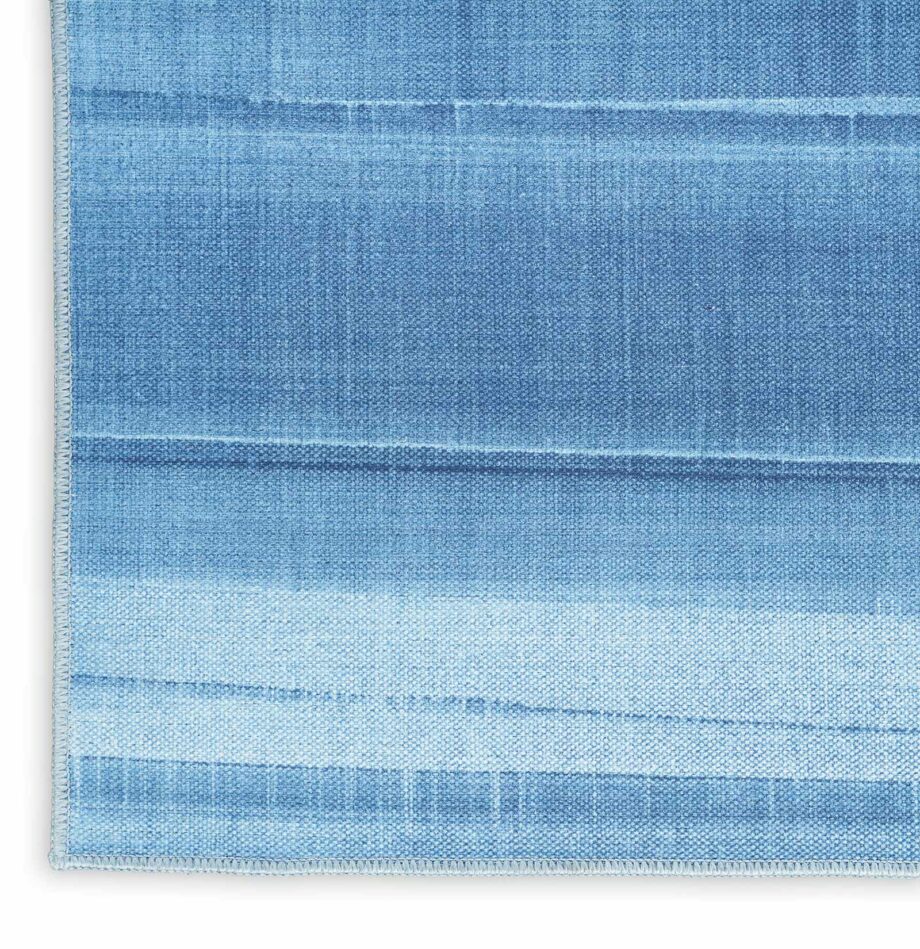 Calvin Klein rug Launder CK031 LDR01 AQUA 5x7 099446914620 CRW