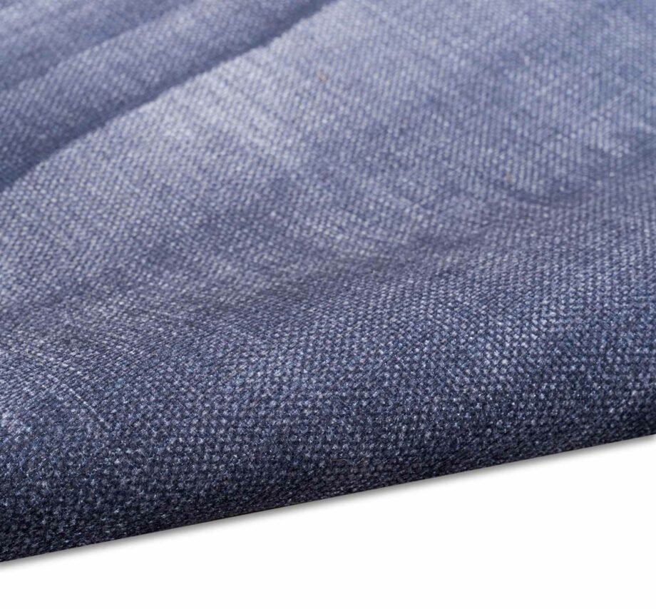 Calvin Klein rug Launder CK031 LDR01 GRYBL GREY BLUE 5x7 099446914699 TX01