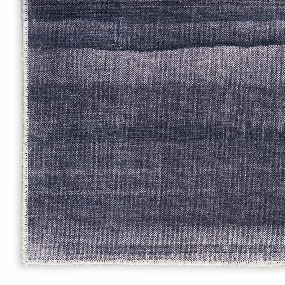Calvin Klein rug Launder CK031 LDR01 IVBLK IVORY BLACK 5x7 099446914743 CRW
