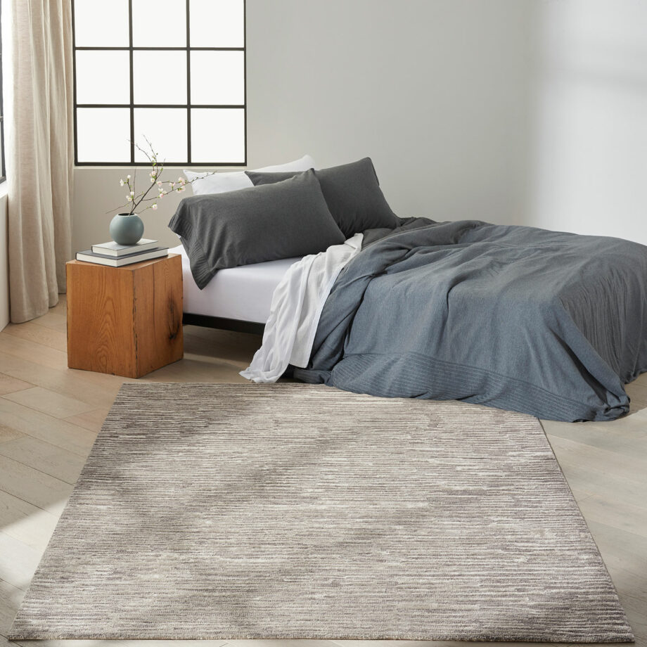 Calvin Klein rug Linear CK010 LNR01 GREY 5X7 099446879899 interior 3