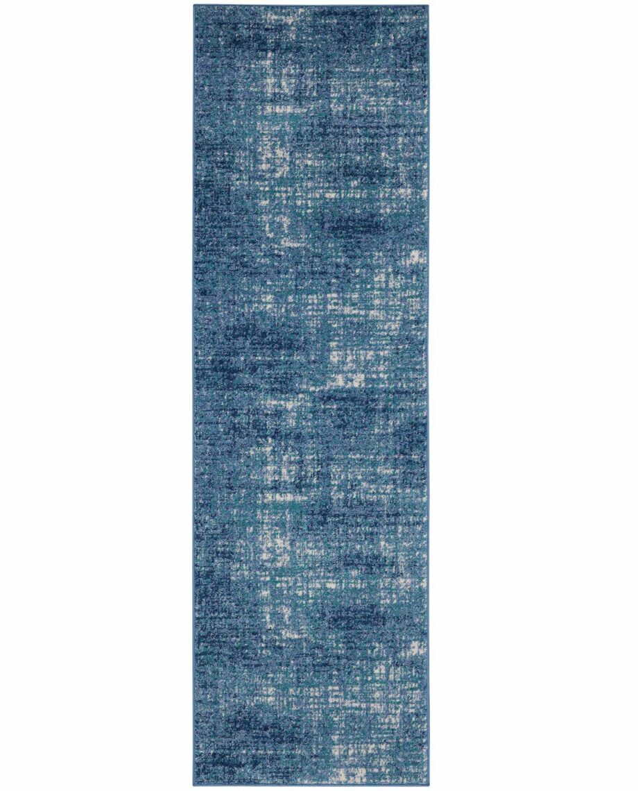 Calvin Klein rug River Flow CK001 RFV02 TLIVB TEAL IVORY BLUE 2X7 099446845672
