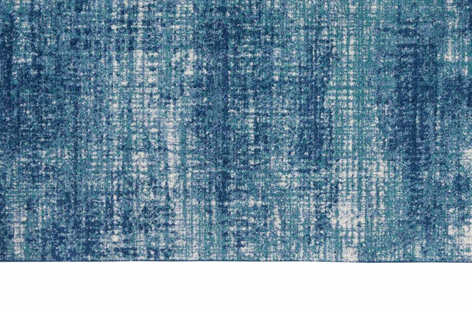 Calvin Klein rug River Flow CK001 RFV02 TLIVB TEAL IVORY BLUE 5X7 099446842497 ALT2