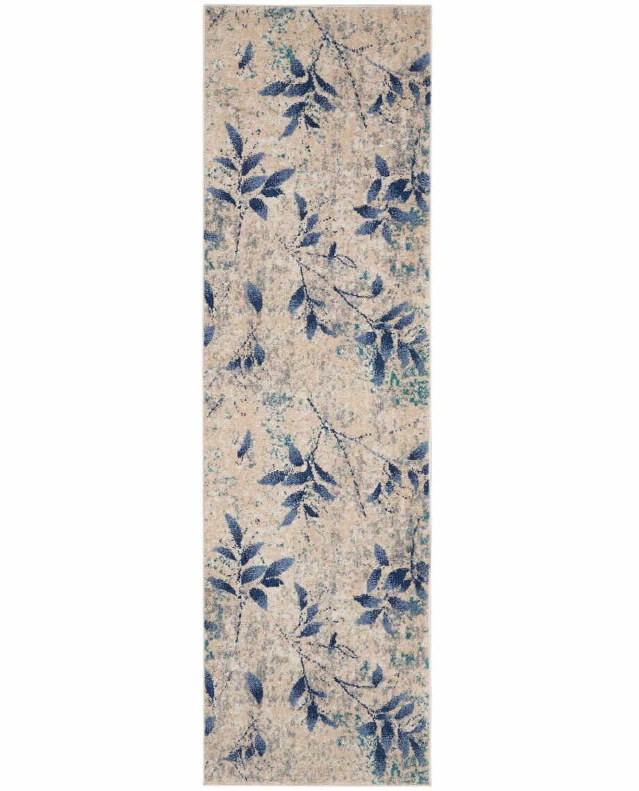 Calvin Klein rug River Flow CK001 RFV03 BGENV BEIGE NAVY 2X7 099446845764