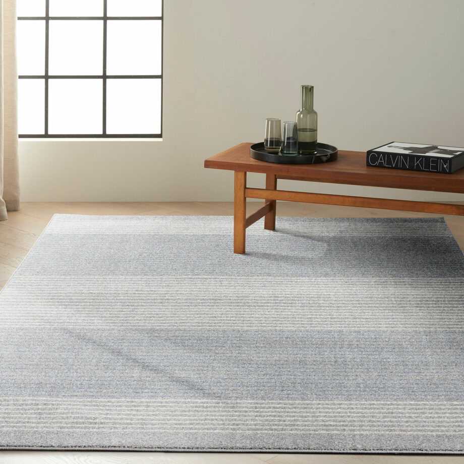 Calvin Klein rug River Flow CK001 RFV06 GREY 5X7 099446851994 interior 1
