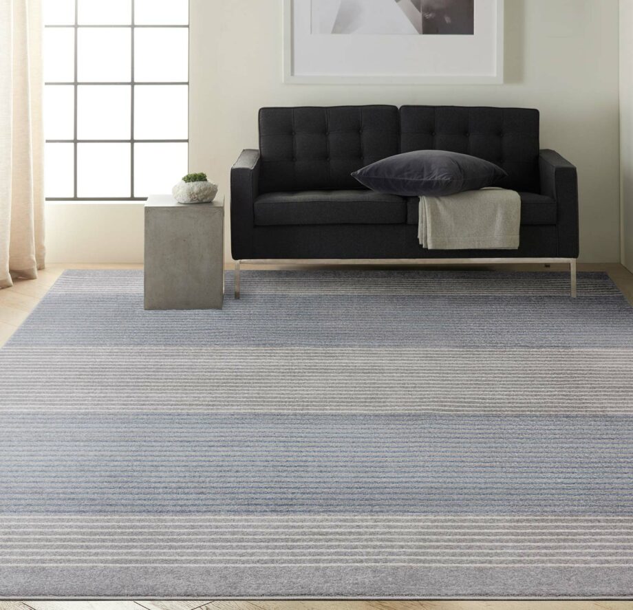 Calvin Klein rug River Flow CK001 RFV06 GREY 8X10 099446852021 interior