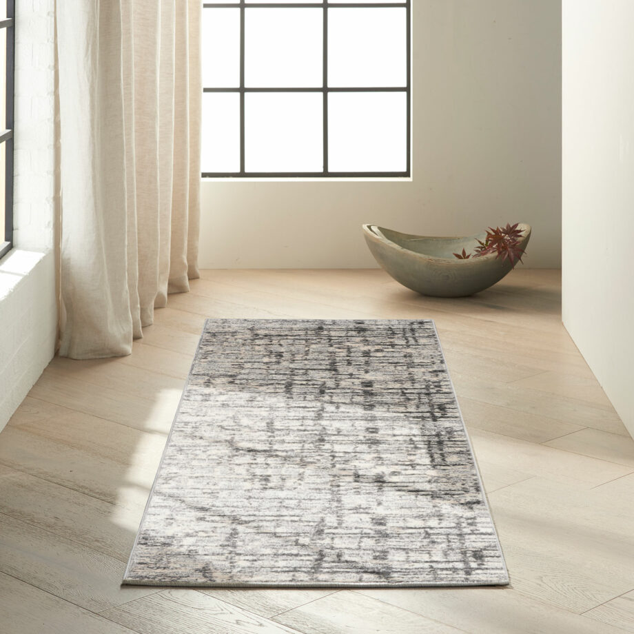 Calvin Klein rug Rush CK950 CK952 IVGRY IVORY GREY 2X7 099446782762 interior