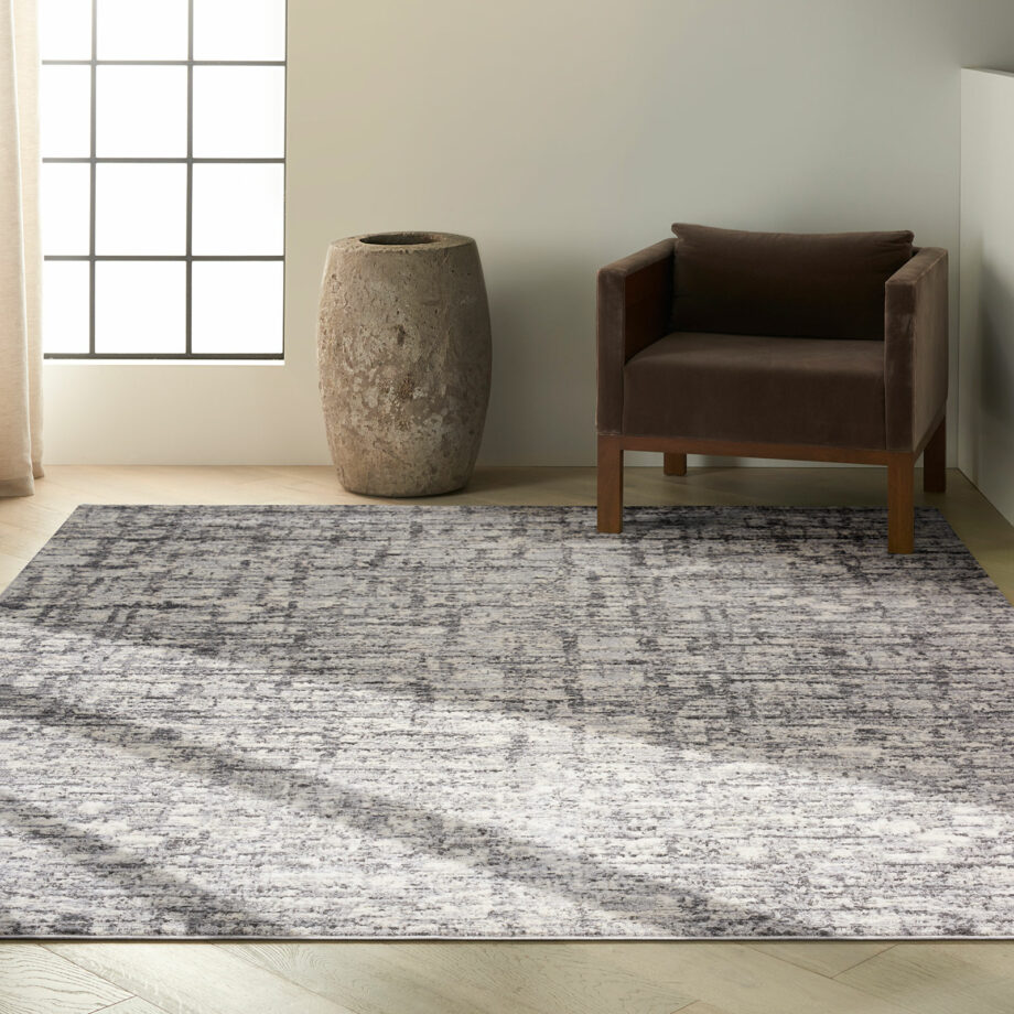 Calvin Klein rug Rush CK950 CK952 IVGRY IVORY GREY 7x10 099446819109 interior