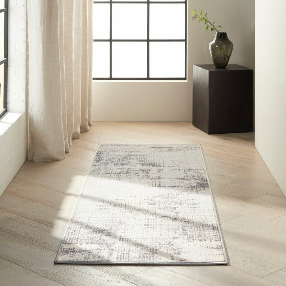 Calvin Klein rug Rush CK950 CK953 IVBGE IVORY BEIGE 2x7 099446801197 interior