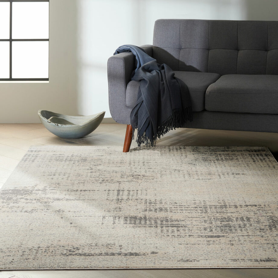 Calvin Klein rug Rush CK950 CK953 IVBGE IVORY BEIGE 5X7 099446801210 interior 1