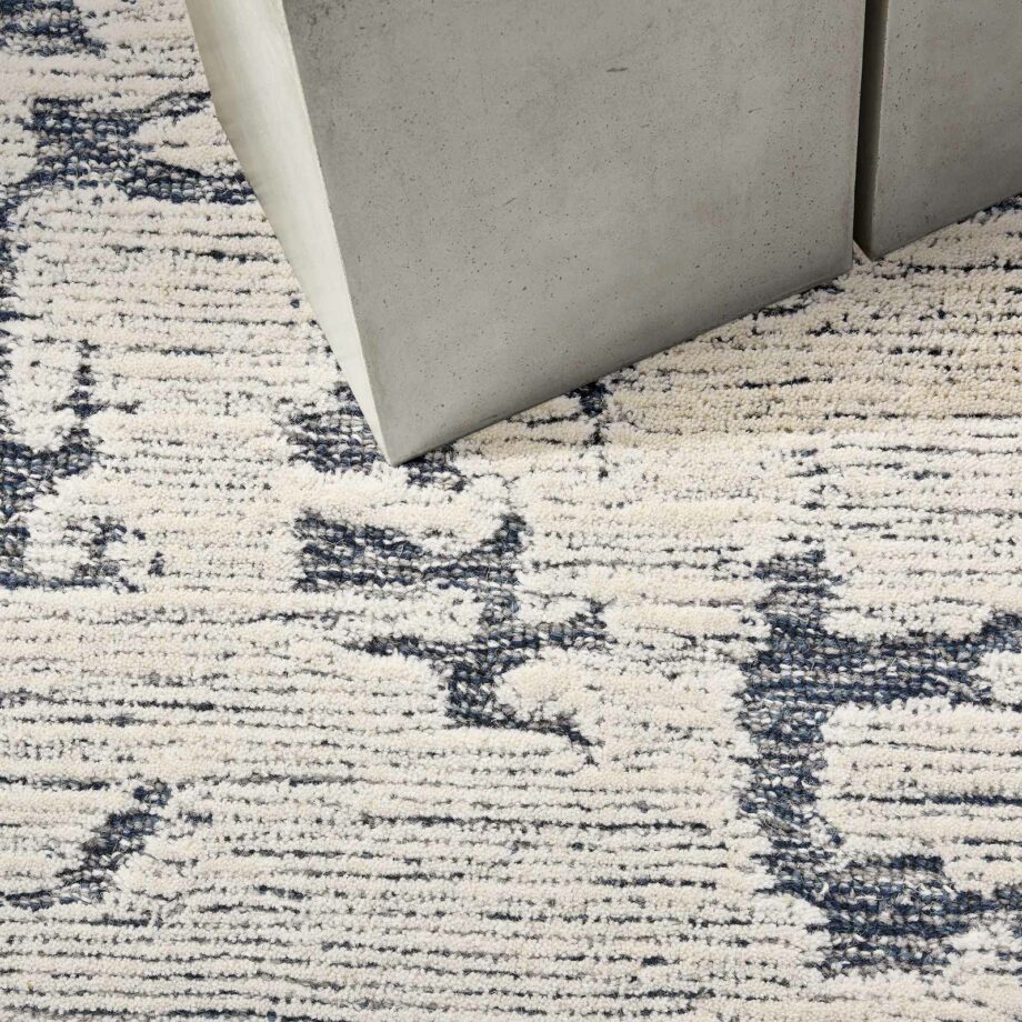 Calvin Klein rug Sculptural CK009 SCL01 BLUE 5X7 099446876997 interior 2