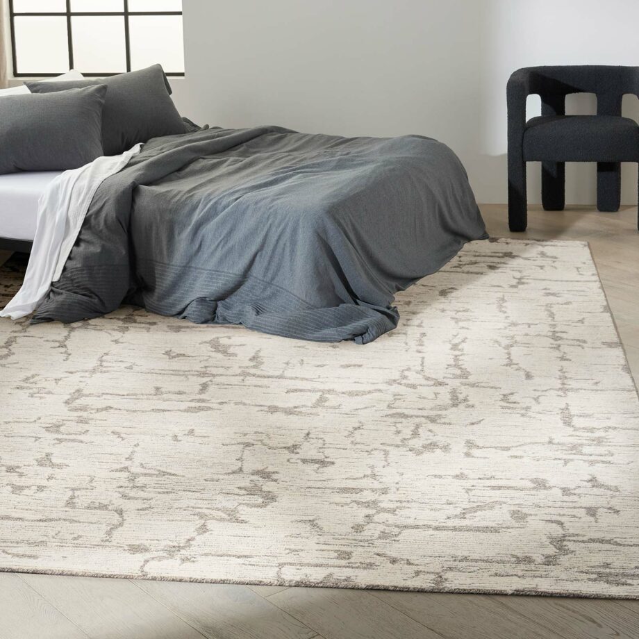 Calvin Klein rug Sculptural CK009 SCL01 GREY 9x12 099446876959 interior 1