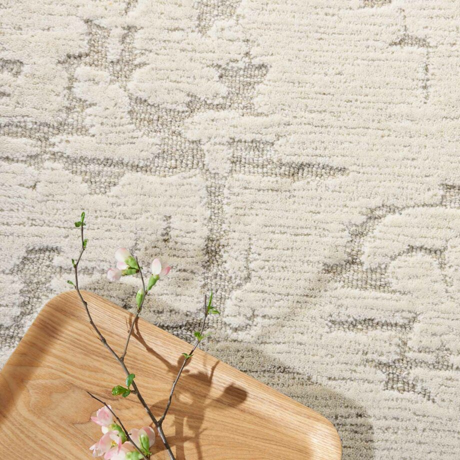 Calvin Klein rug Sculptural CK009 SCL01 IVORY 9x12 099446876928 interior 2