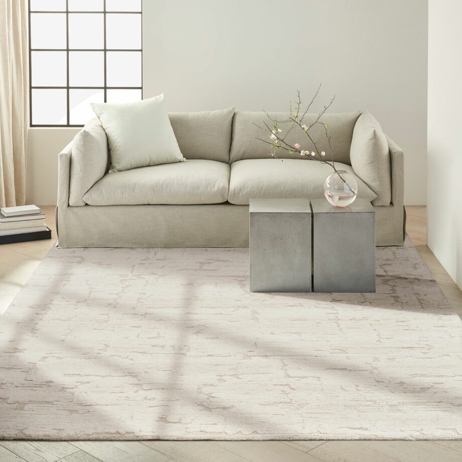 Calvin Klein rug Sculptural CK009 SCL01 IVORY 9x12 099446876928 interior 3