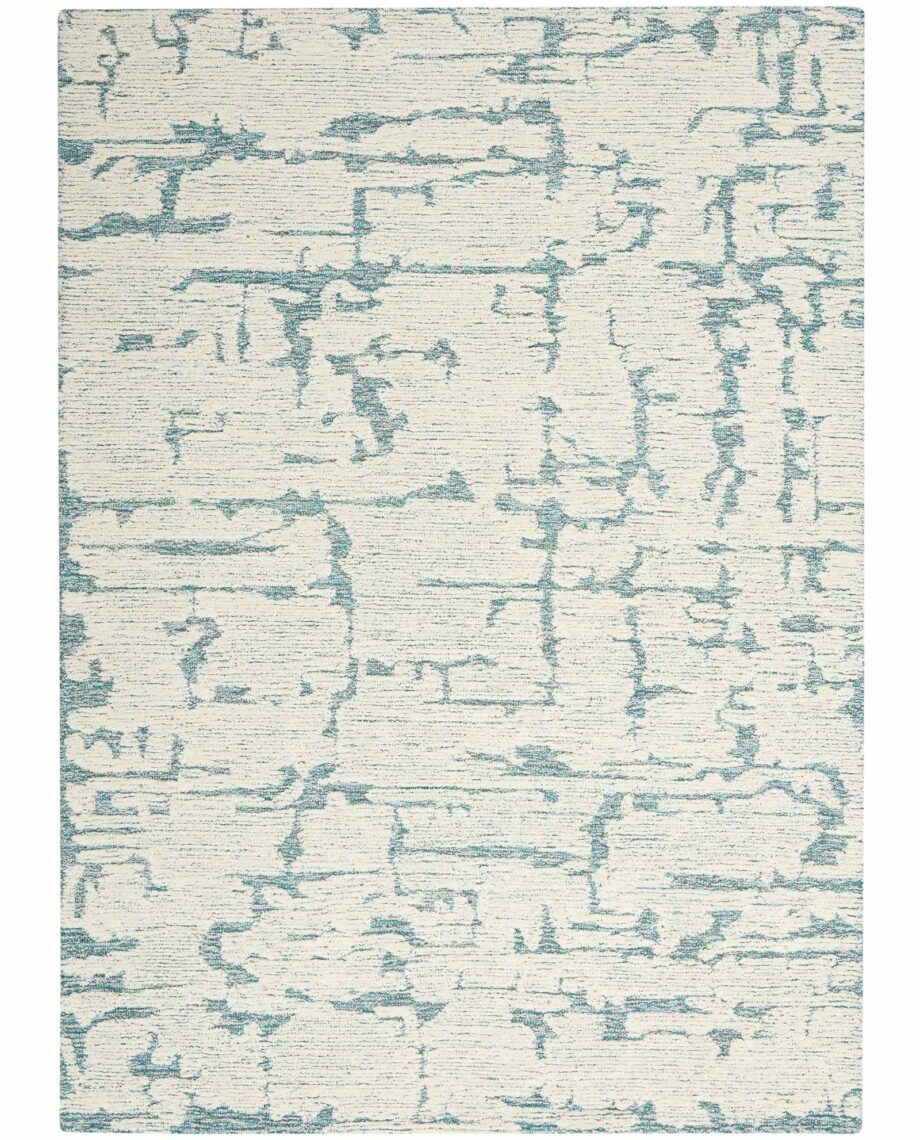 Calvin Klein rug Sculptural CK009 SCL01 TEAL 5X7 099446876966