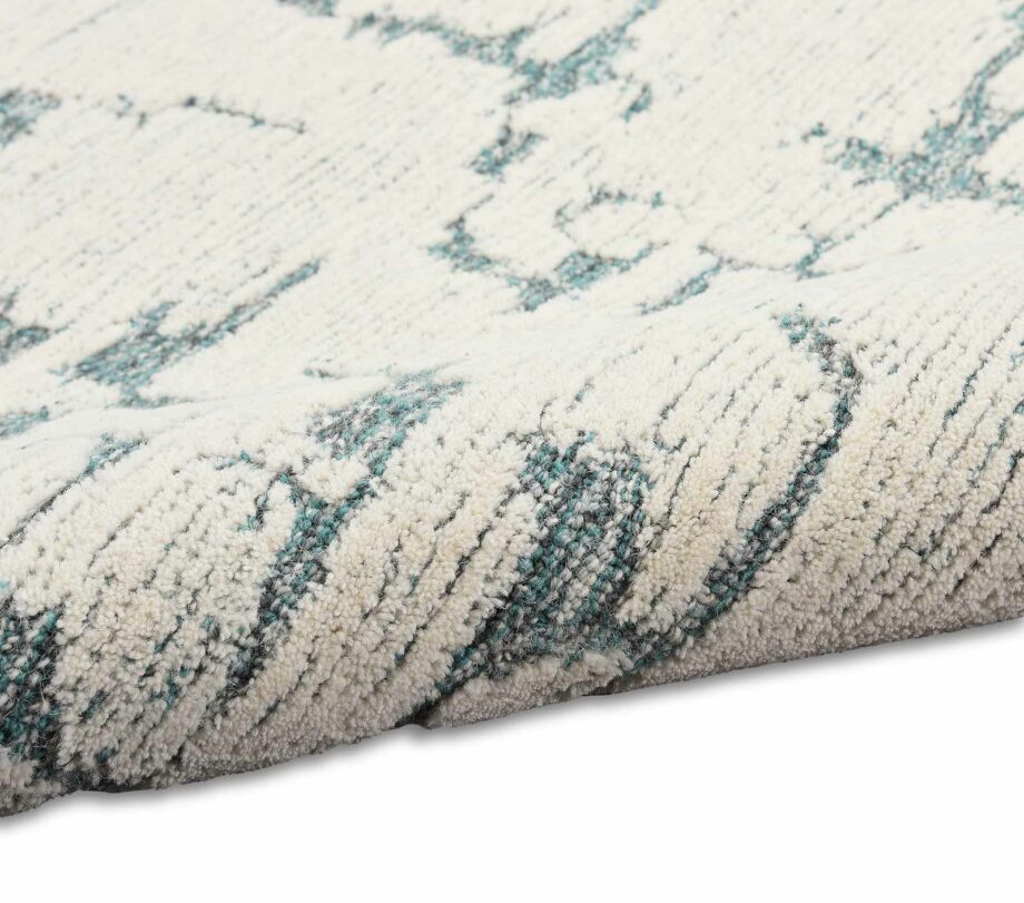 Calvin Klein rug Sculptural CK009 SCL01 TEAL 5X7 099446876966 TX01