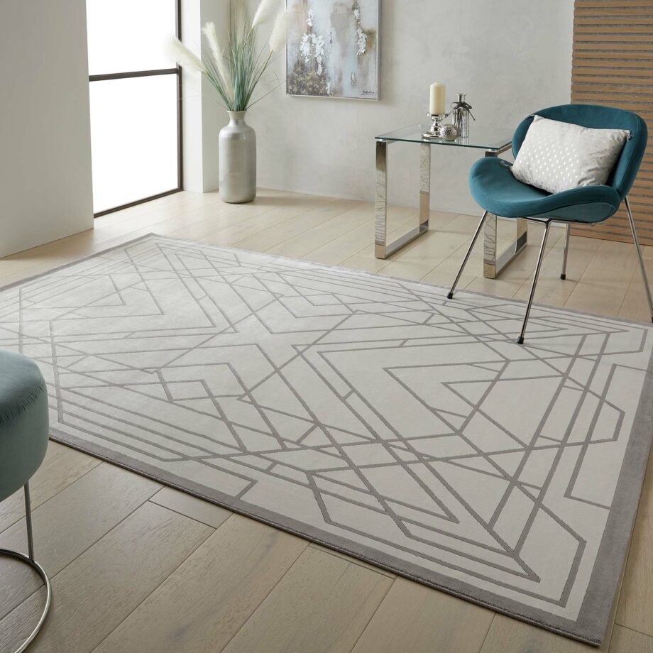 Concept Looms rug Lugano LUG07 IVGRY 230X160 0639059103457 7