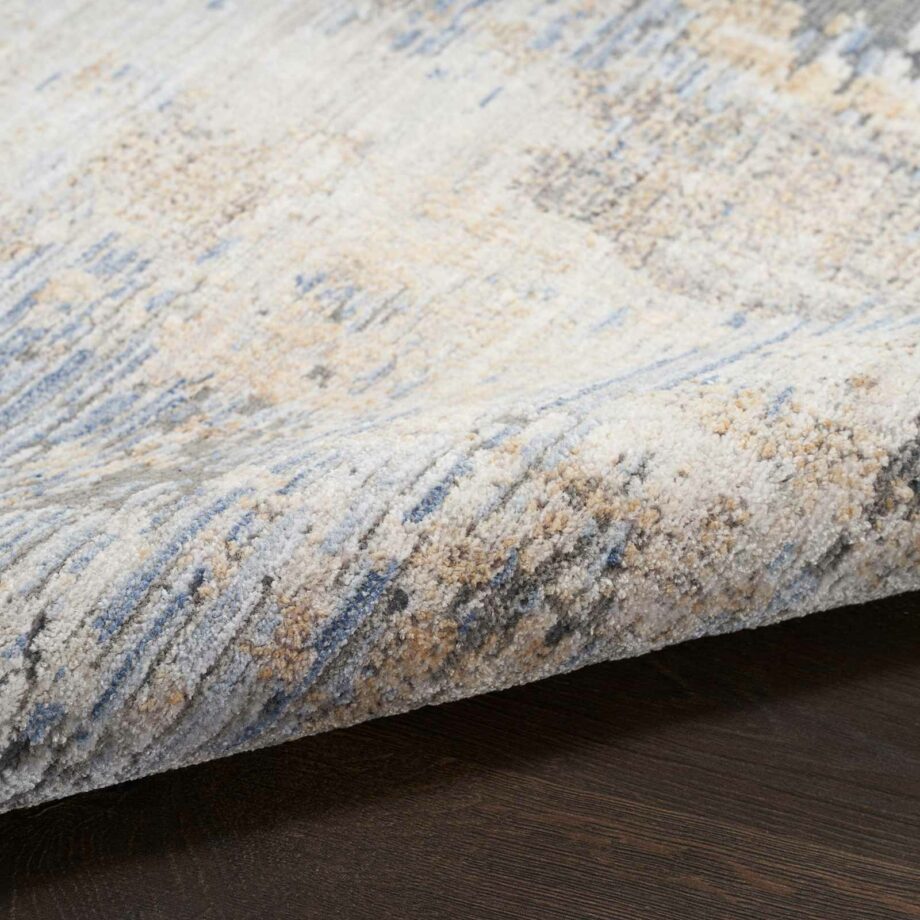 Nourison rug Abstract Hues ABH01 GRYBL GREY BLUE 5X8 099446906021 TX01