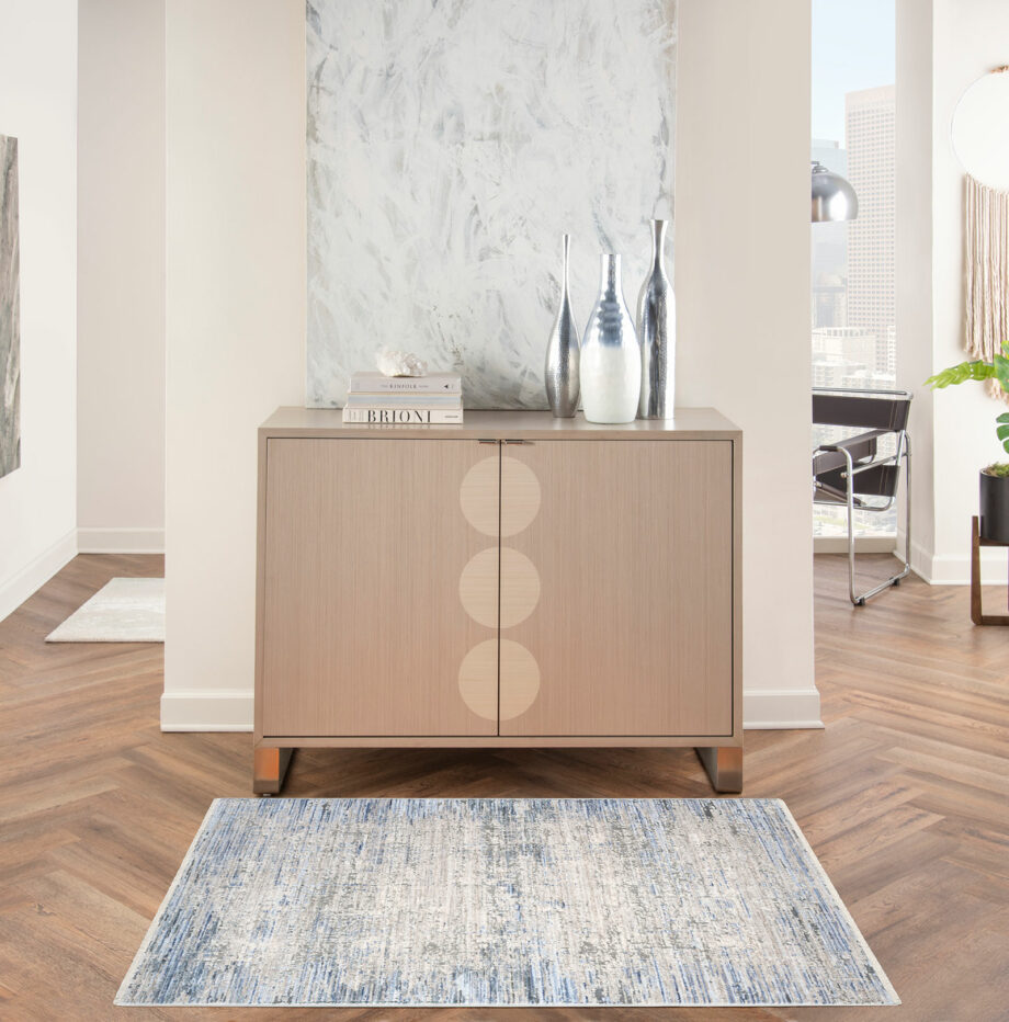 Nourison rug Abstract Hues ABH02 BLGRY BLUE GREY 3x5 099446906328 interior 1