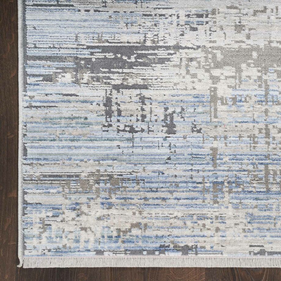 Nourison rug Abstract Hues ABH02 BLGRY BLUE GREY 5X8 099446906335 CR