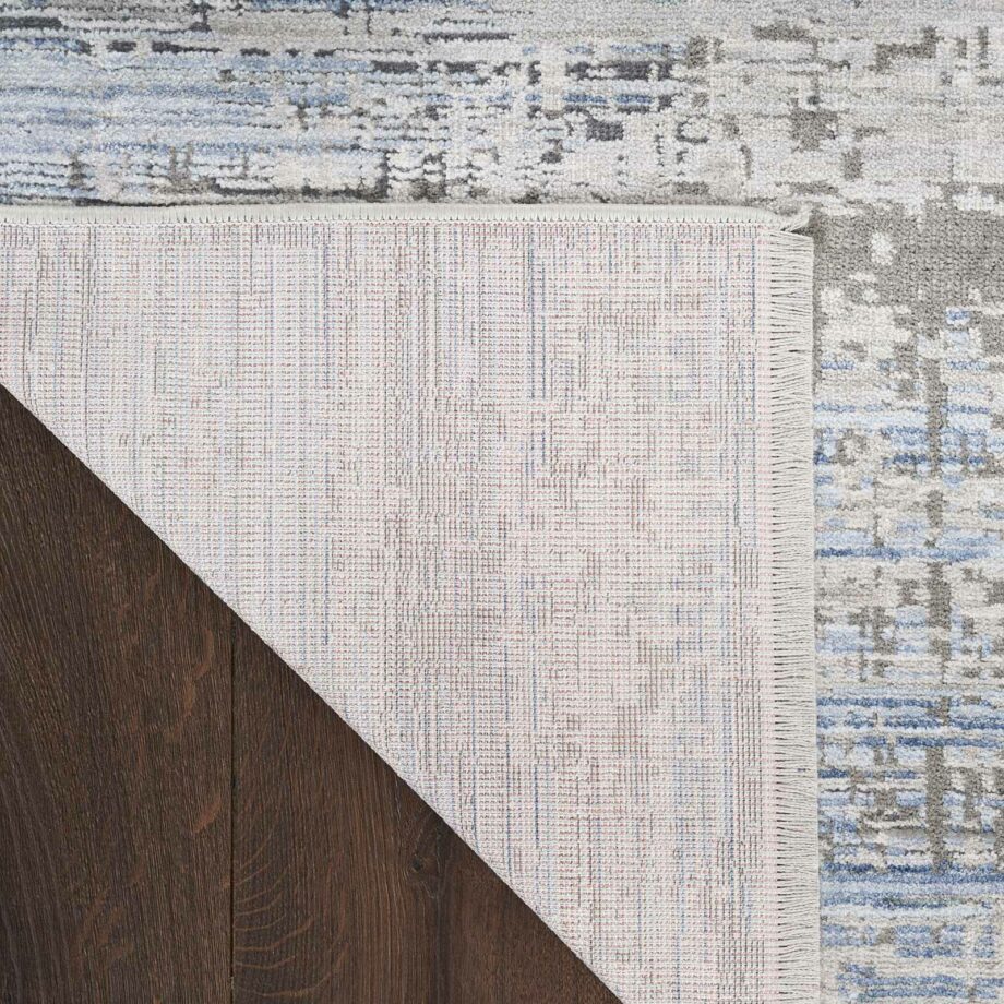 Nourison rug Abstract Hues ABH02 BLGRY BLUE GREY 5X8 099446906335 CRB