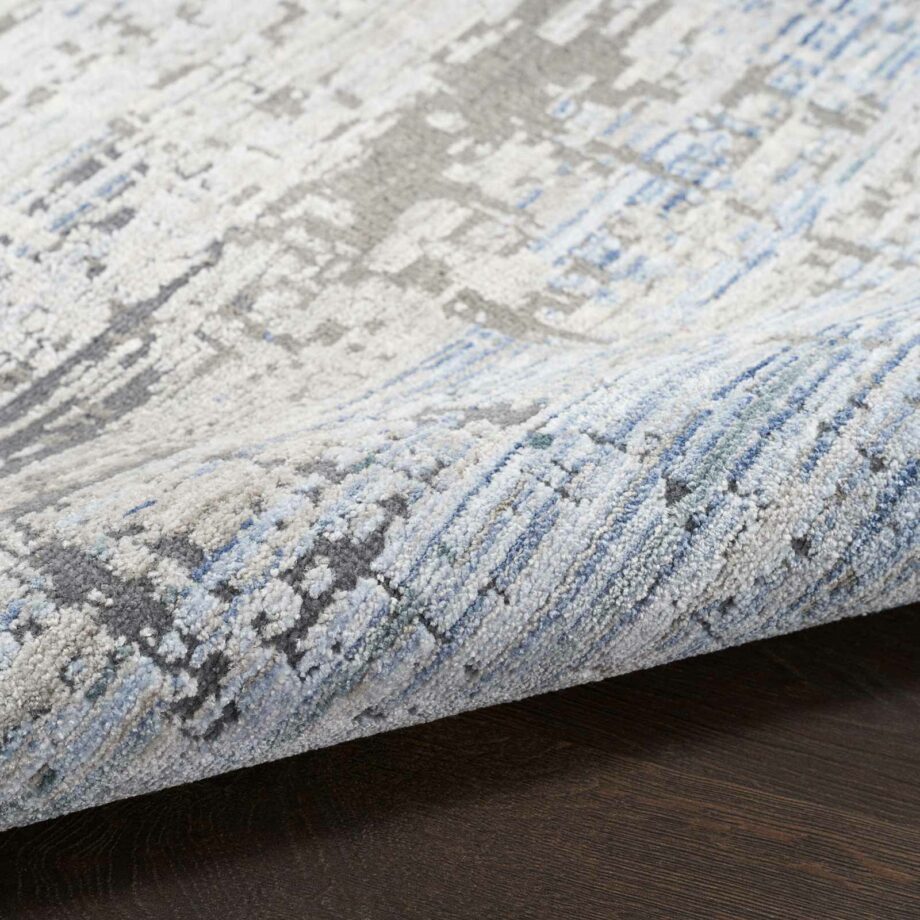 Nourison rug Abstract Hues ABH02 BLGRY BLUE GREY 5X8 099446906335 TX01