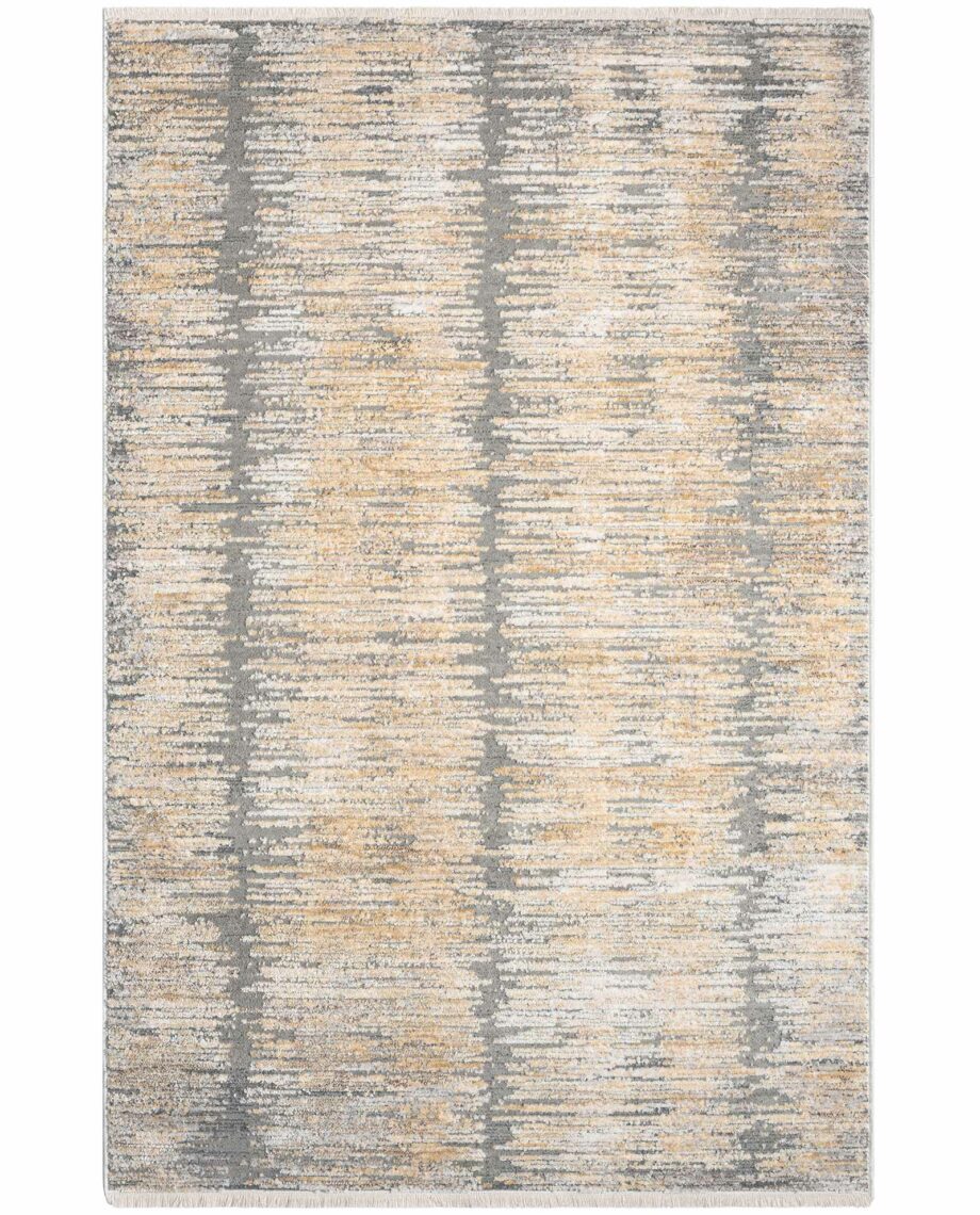 Nourison rug Abstract Hues ABH03 GRYGD GREY GOLD 3x5 099446906403