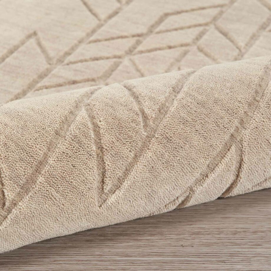 Nourison rug Alessia ALE01 BEIGE 5x8 099446901958 TX01