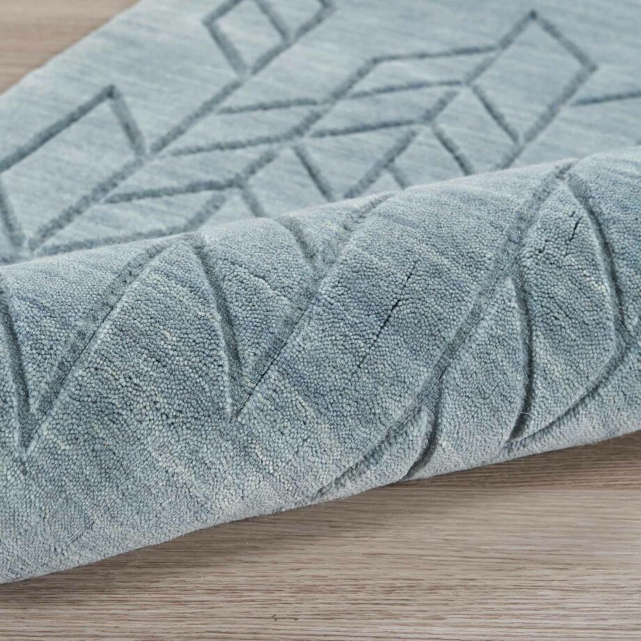 Nourison rug Alessia ALE01 BLUE 5x8 099446901927 TX01