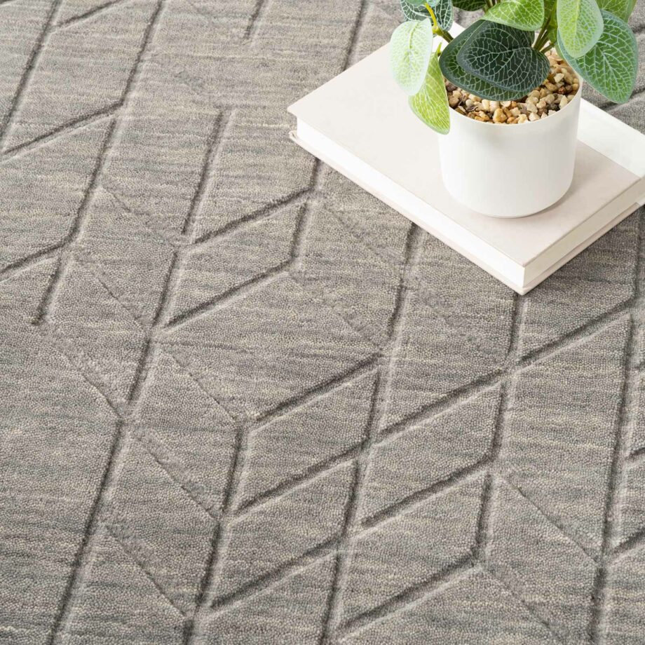 Nourison rug Alessia ALE01 GREY 8x10 099446901750 interior 2