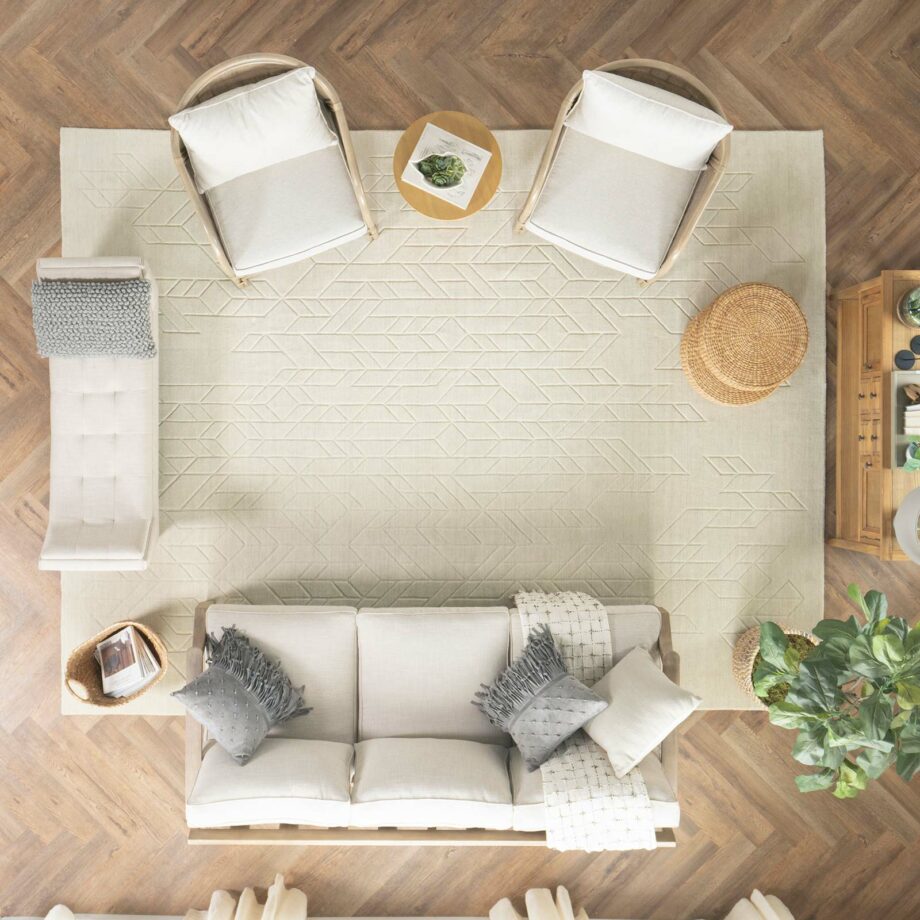 Nourison rug Alessia ALE01 IVORY 8x10 099446901811 interior 4