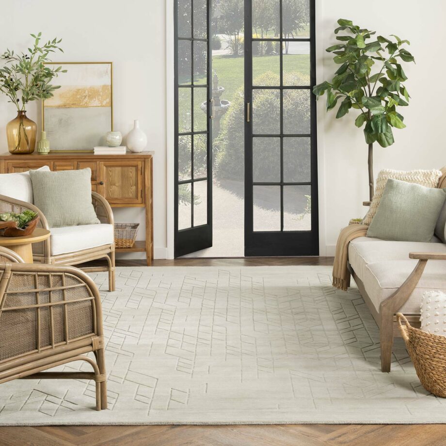 Nourison rug Alessia ALE01 SAGE 8x10 099446901873 interior 3