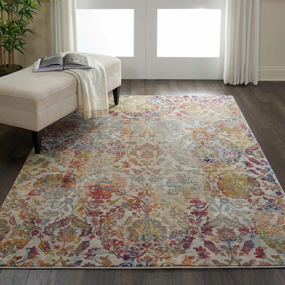 Nourison rug Ankara Global ANR06 IVORG 5X7 099446457226 interior 1 C