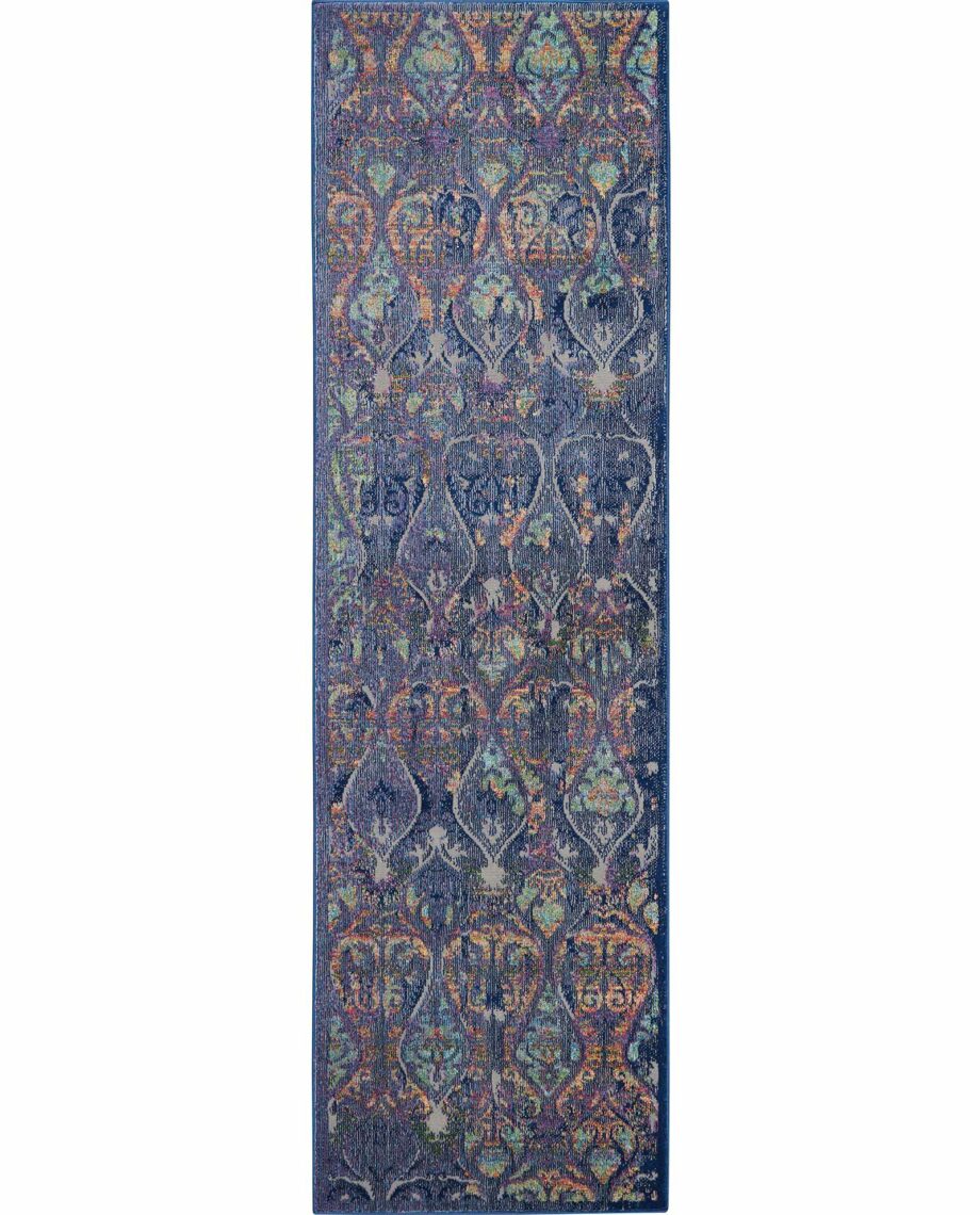 Nourison rug Ankara Global ANR08 NVMTC 2x6 099446457417 flat