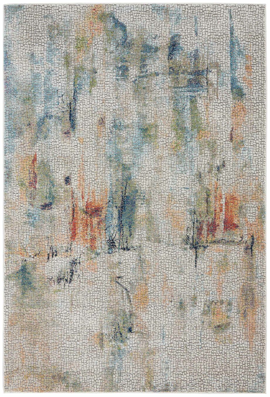 Nourison rug Ankara Global ANR09 IVMTC 5x8 099446474896 flat
