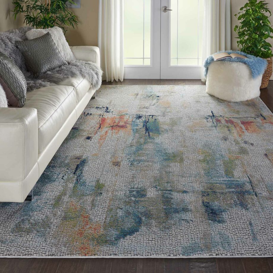 Nourison rug Ankara Global ANR09 IVORY MULTI 9x12 099446474926 interior 1 C