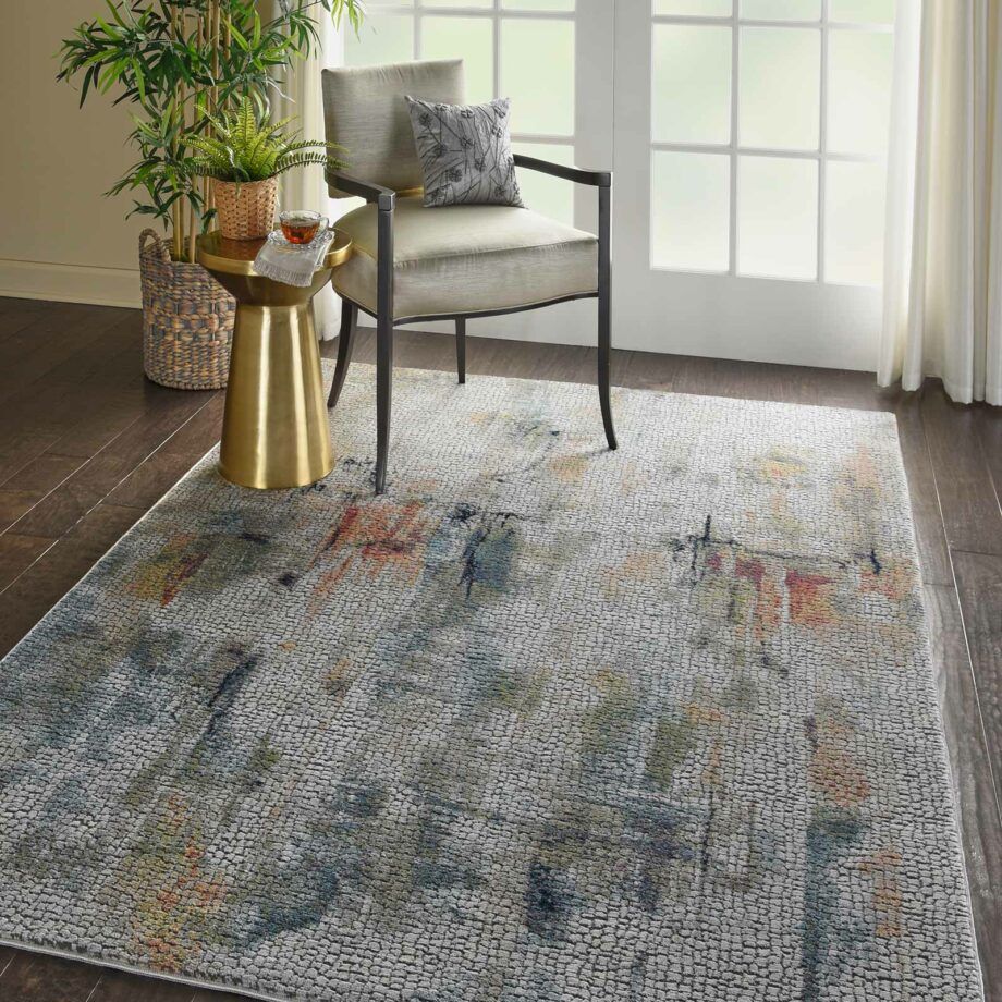 Nourison rug Ankara Global ANR09 IVORYMULTI 5X7 099446474896 interior 3 C