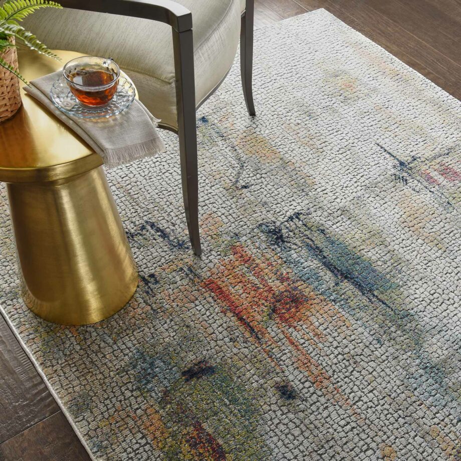 Nourison rug Ankara Global ANR09 IVORYMULTI 5X8 099446474896 interior 2 C