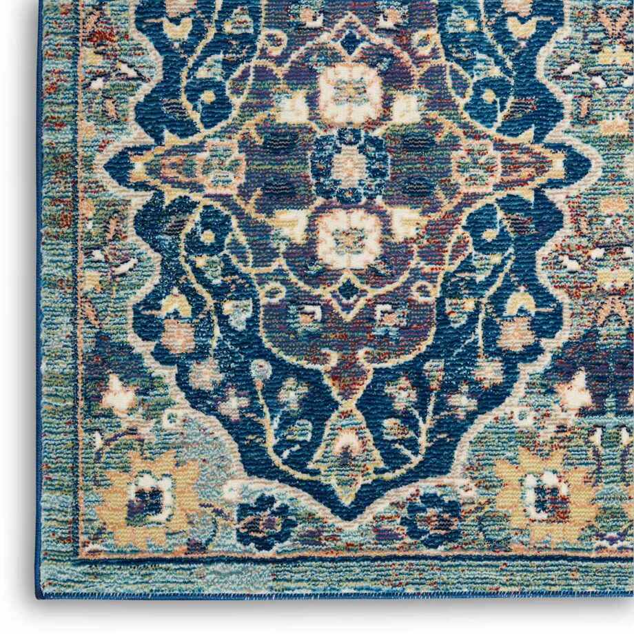 Nourison rug Ankara Global ANR16 NVMTC NAVY MULTICOLOR 5X8 099446855701 CRW