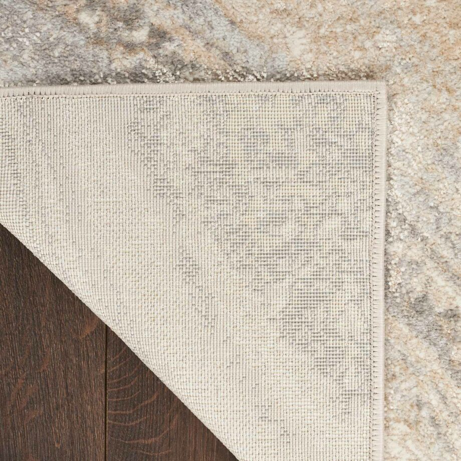 Nourison rug Brush Strokes BSK03 CRMGY CREAM GREY 5x7 099446899040 CRB