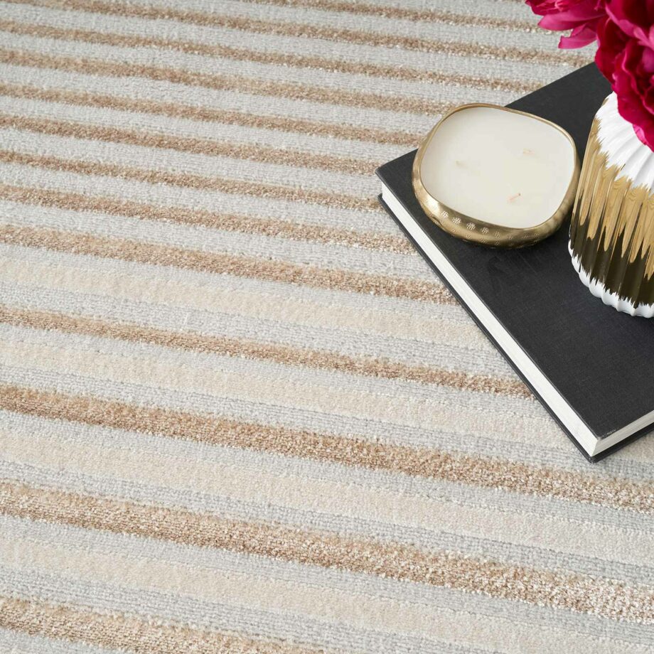 Nourison rug Brush Strokes BSK04 BGESV BEIGE SILVER 8x10 099446899156 interior 2