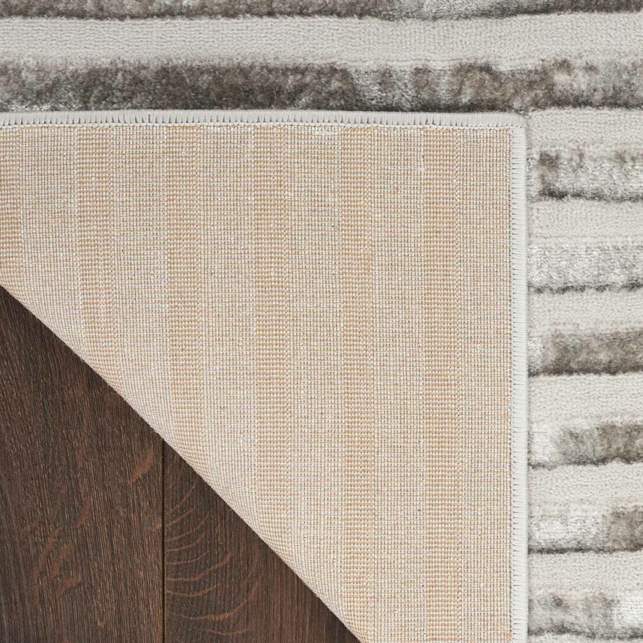 Nourison rug Brush Strokes BSK04 SILGY SILVER GREY 5x7 099446899095 CRB