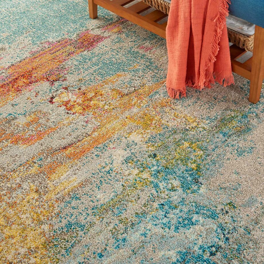 Nourison rug Celestial CES02 SEALF SEALIFE 5x7 099446338174 interior 2 C