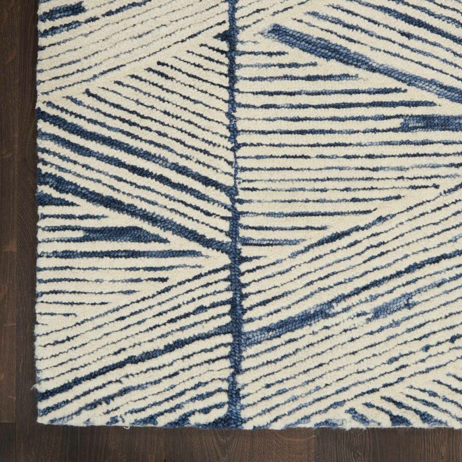 Nourison rug Colorado CLR01 WHTBL WHITE BLUE 5x7 099446786258 CR
