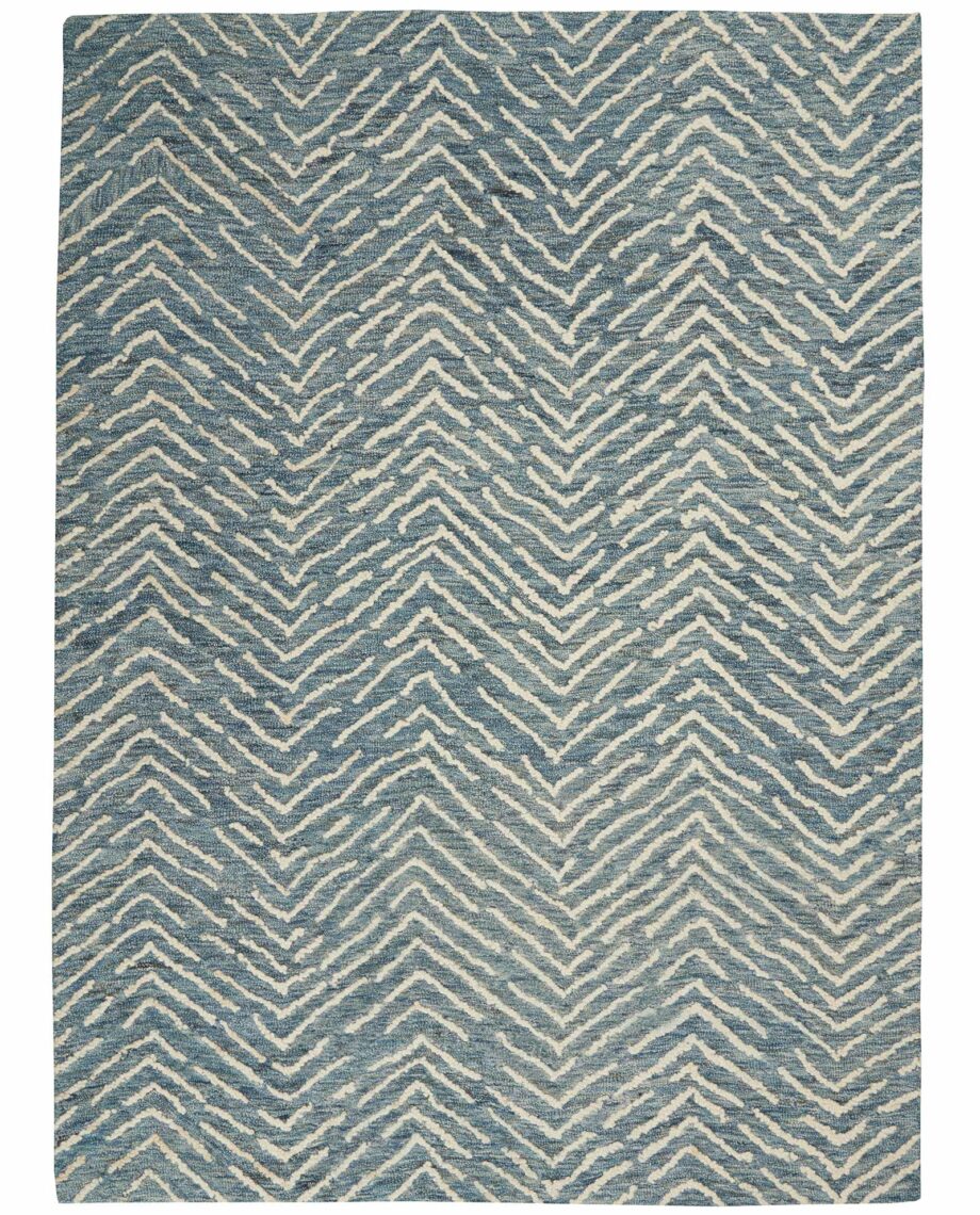 Nourison rug Colorado CLR02 INDIV INDIGO IVORY 5x7 099446786333
