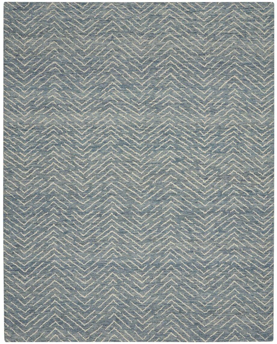 Nourison rug Colorado CLR02 INDIV INDIGO IVORY 8x10 099446786340