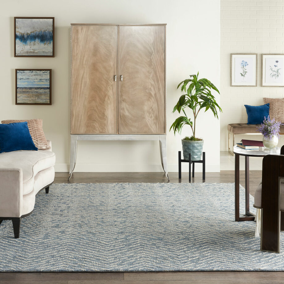 Nourison rug Colorado CLR02 INDIV INDIGO IVORY 8x10 099446786340 interior 3