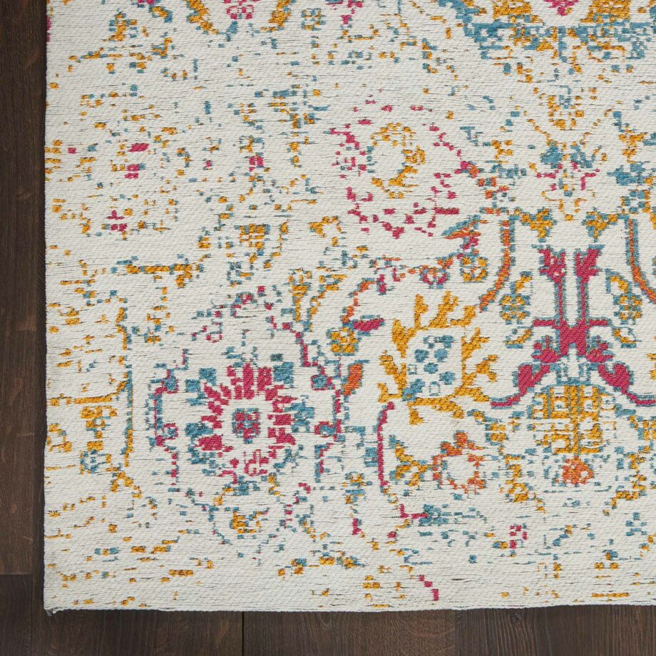 Nourison rug Damask DAS06 MULTI MULTICOLOR 5X7 99446836830 CR