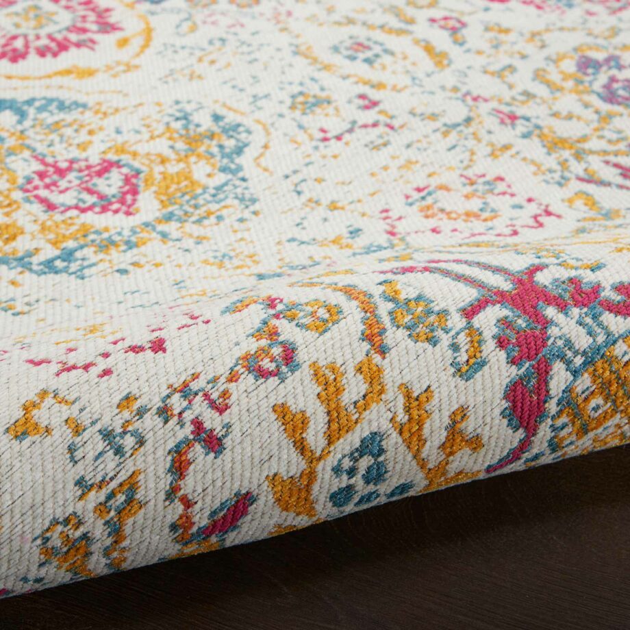 Nourison rug Damask DAS06 MULTI MULTICOLOR 5X7 99446836830 TX01