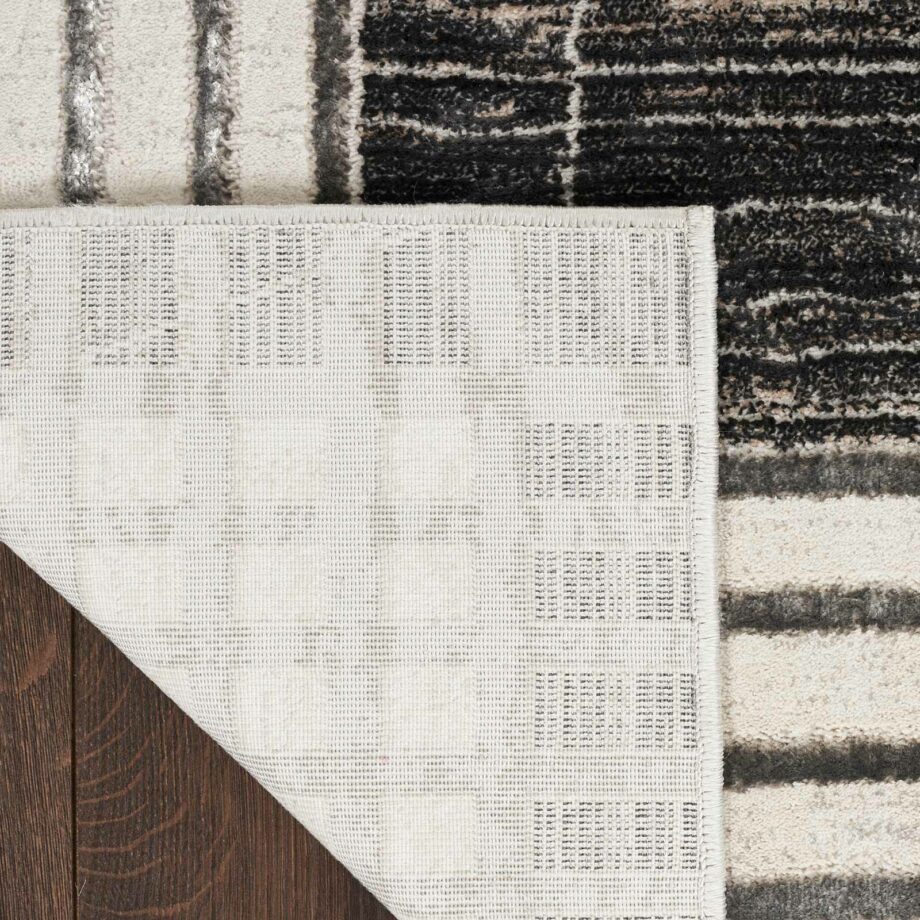 Nourison rug Desire DSR01 CHASV CHARCOAL SILVER 5X7 099446128713 CRB