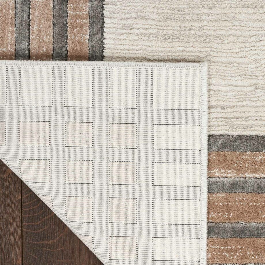 Nourison rug Desire DSR01 IVSIL IVORY SILVER 5X7 099446128331 CRB